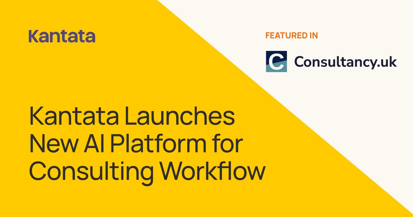 Kantata Launches New AI Platform for Consulting Workflow